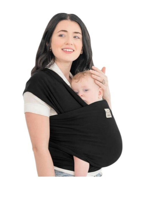 Keababies Accessories - KeaBabies Black Babywearing Shoulder Pad - Soft Comfort Wrap Accessory